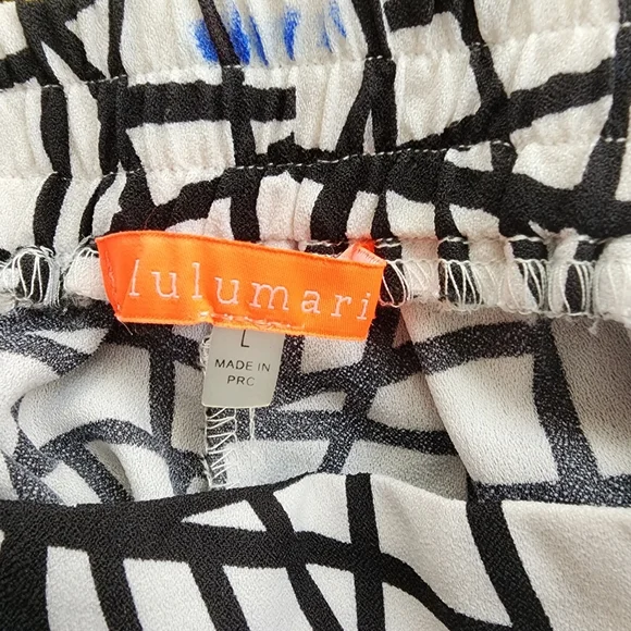 Lulumari Tropical Embroidered Track Pants - Picture 5 of 7